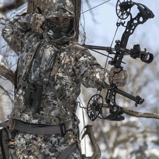 Alt view image 7 of 15 - MUDDY MSH500 MUDDY AMBUSH HARNESS OPTIFADE ELEV II ONE SIZE 300LB RATING