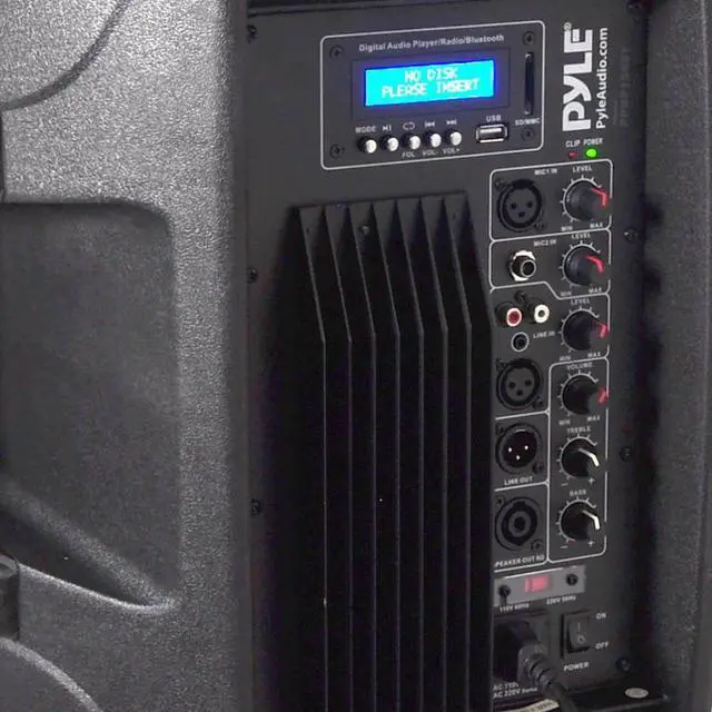 Alt view image 4 of 14 - Pyle PPHP155ST 1500 Watt Portable Bluetooth PA Speaker System with Stand and Mic