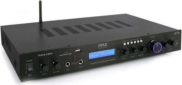 Alt view image 5 of 12 - Pyle Home Theater Amplifier Audio MP3/USB/SD/AUX/FM Black Receiver Sound System with Bluetooth Wireless Streaming