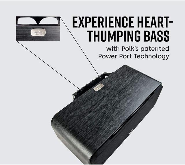 Alt view image 20 of 20 - Polk Audio Signature Series S30 American Hi-Fi Home Theater Center Speaker (Black)