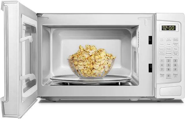 Alt view image 5 of 10 - Danby 0.7 cu. ft. Countertop Microwave - White (DBMW0720BWW)