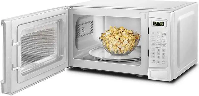 Alt view image 6 of 10 - Danby 0.7 cu. ft. Countertop Microwave - White (DBMW0720BWW)