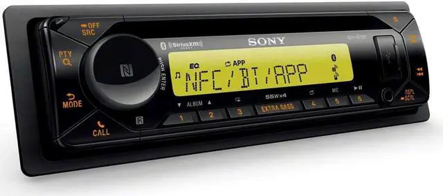 Alt view image 4 of 20 - Sony MEX-M72BT Marine CD Receiver with Bluetooth and SiriusXM Ready