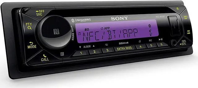 Alt view image 5 of 20 - Sony MEX-M72BT Marine CD Receiver with Bluetooth and SiriusXM Ready