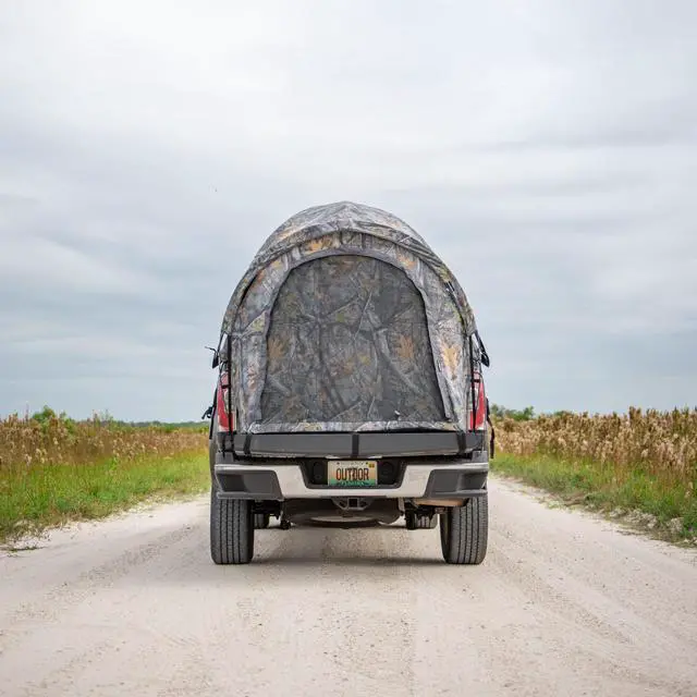 Alt view image 11 of 17 - Napier Backroadz Truck Tent Compact Regular Box Camo