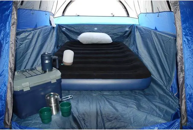 Alt view image 5 of 13 - Napier Outdoors Sportz Full-Size Truck Air Mattress with Built-in Hand Pump