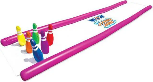 Main image of WOW Watersports Inflatable Strike Zone Outdoor Waterslide w/ Built In Sprinklers