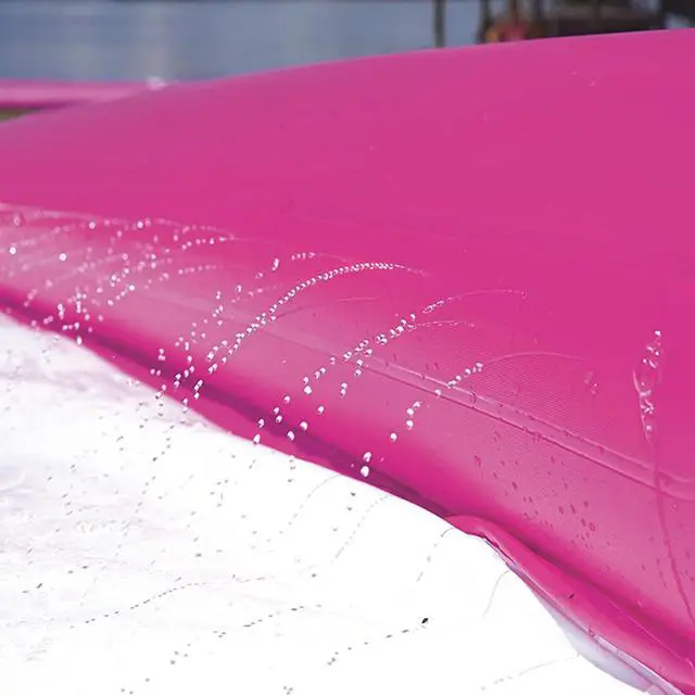 Alt view image 7 of 8 - WOW Watersports Inflatable Strike Zone Outdoor Waterslide w/ Built In Sprinklers