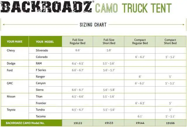 Alt view image 14 of 17 - Napier Backroadz Truck Tent Compact Regular Box Camo