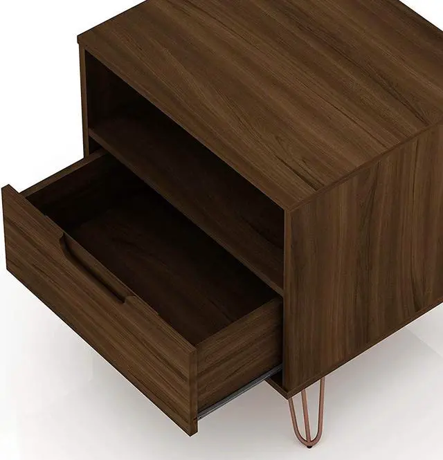 Alt view image 10 of 20 - Rockefeller 1.0  Nightstand in Brown