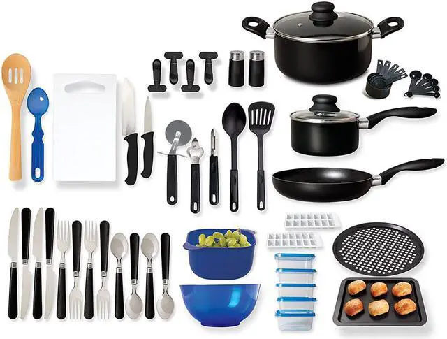 Alt view image 5 of 10 - GH 59PC Cookware Combo Set