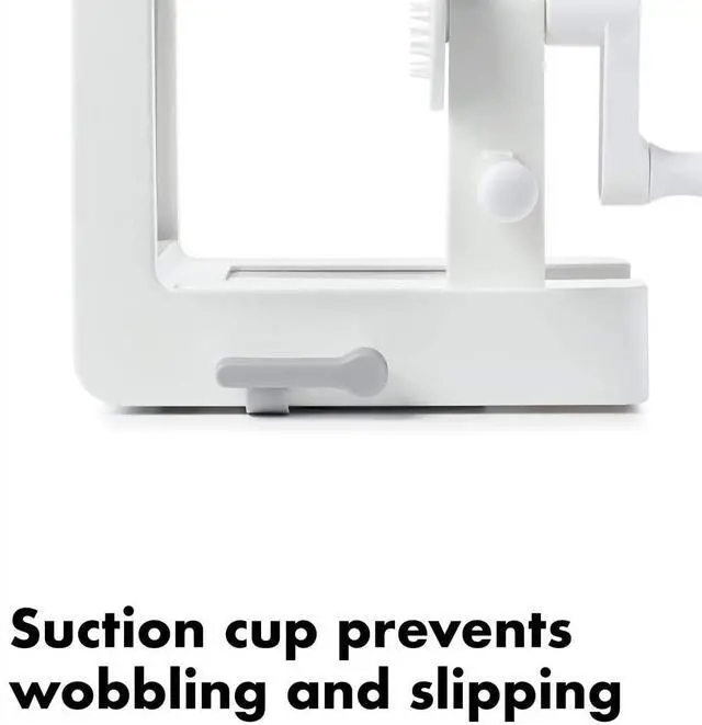 Alt view image 14 of 19 - OXO Good Grips 3-Blade Tabletop Spiralizer with StrongHold Suction