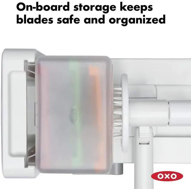 Alt view image 17 of 19 - OXO Good Grips 3-Blade Tabletop Spiralizer with StrongHold Suction