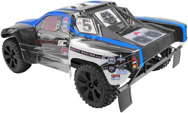 Alt view image 4 of 9 - Blackout SC Short Course Truck 1/10 Scale Electric (With 2.4GHz Remote Control)