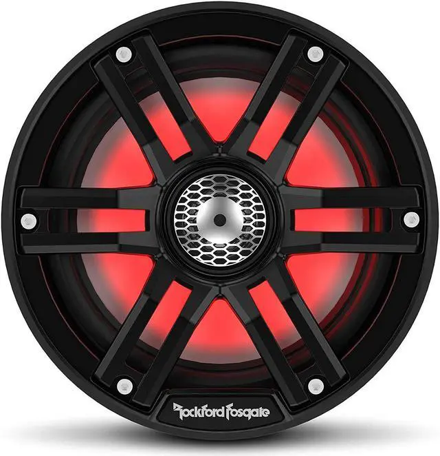 Alt view image 7 of 14 - Rockford Fosgate M2-65B M2 Series 6-1/2" Color-Optix Marine Speakers (Black)