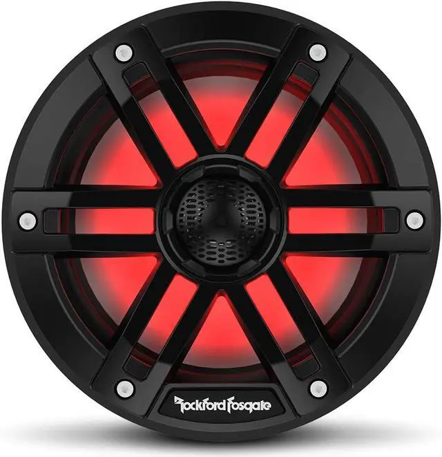 Alt view image 6 of 7 - Rockford Fosgate M1-65B M1 Series 6.5" Color-Optix Marine Speakers (Black)