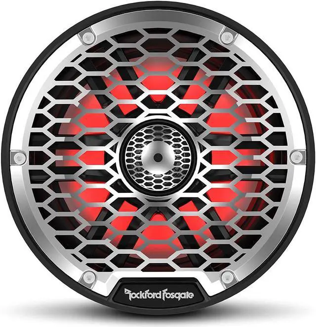 Alt view image 8 of 14 - Rockford Fosgate M2-65B M2 Series 6-1/2" Color-Optix Marine Speakers (Black)