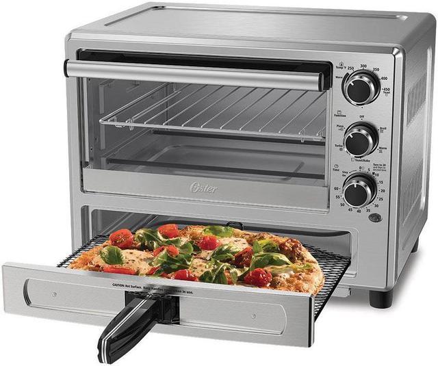 Oster TSSTTVPZDS Turbo Convection Toaster Oven w/ Pizza Drawer