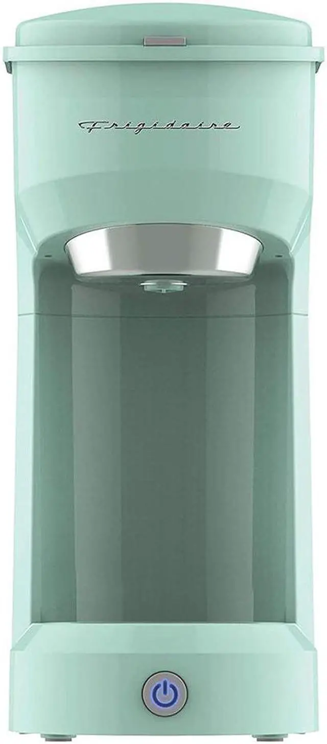 Main image of Frigidaire ECMK088 Retro 1 Cup Single Serve Coffee Maker with Brew Basket, Mint