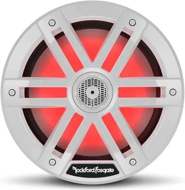 Alt view image 3 of 6 - Rockford Fosgate M1-8 8'' Color Optix marine 2-way system