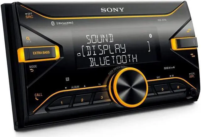 Alt view image 10 of 20 - Sony DSX-B700 Double-DIN Digital Media Receiver w/ Bluetooth