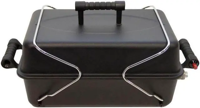 Alt view image 10 of 18 - Char-Broil 465620011 190 Sq Inch Cooking Area Portable Liquid Propane Gas Grill