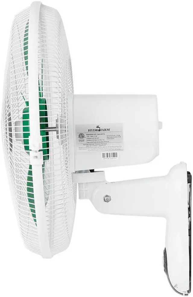 Alt view image 3 of 5 - Hydrofarm Active Air 16 Inch 3-Speed Mountable Oscillating Hydroponic Grow Fan