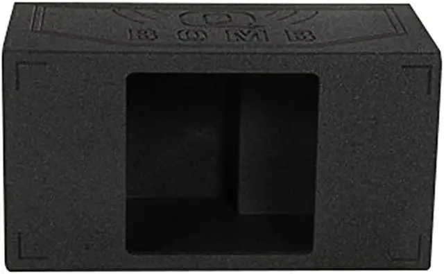 Alt view image 3 of 6 - Qpower QBOMB12VLSINGSQ Single 12" Bomb Box Vented Square Hole