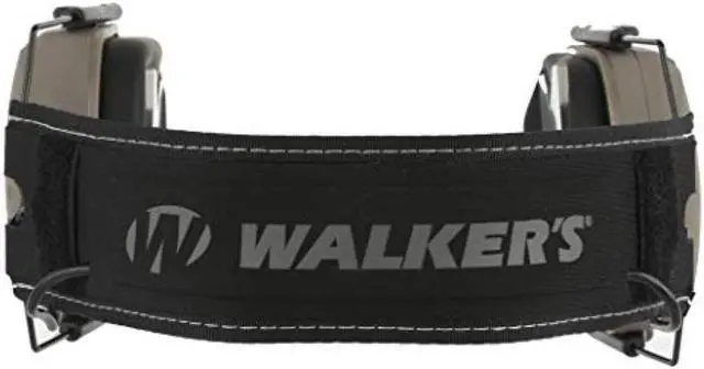 Alt view image 7 of 11 - Walker's Razor Patriot Electronic Earmuffs (NRR 23dB) Flat Dark Earth