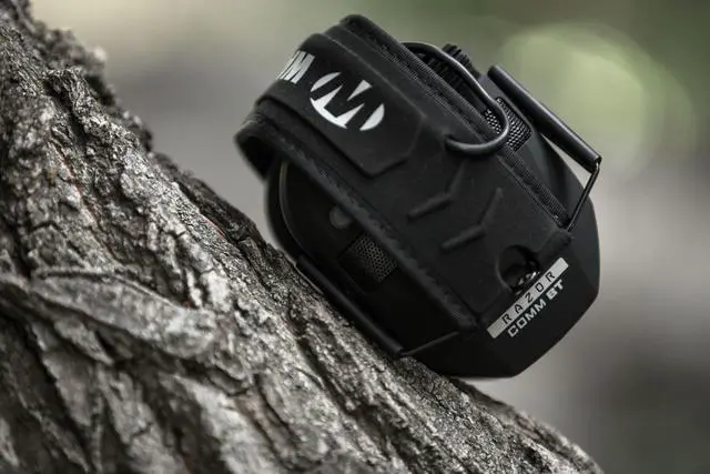 Alt view image 2 of 8 - Walker's Razor Slim Electronic Bluetooth Shooting Ear Protection Muff, Black