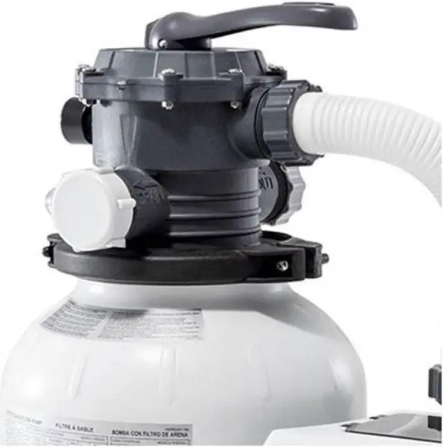 Alt view image 15 of 15 - Intex 26645EG 2100 GPH Above Ground Pool Sand Filter Pump with Automatic Timer