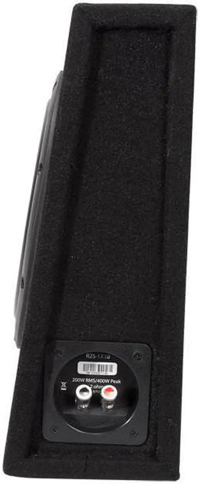 Alt view image 19 of 20 - Rockford Fosgate R2S-1X10 Single 10" Loaded Subwoofer Enclosure 400W R2S1X10