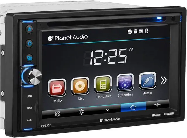 Main image of Planet Audio Double DIN 6.2" Touchscreen Bluetooth In Dash Vehicle DVD Player