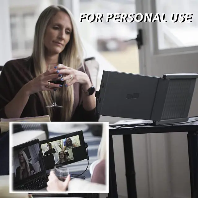 Alt view image 8 of 19 - Mobile Pixels DUEX Lite 12.5" 16:9 FHD Portable Laptop LCD Monitor, Cool White