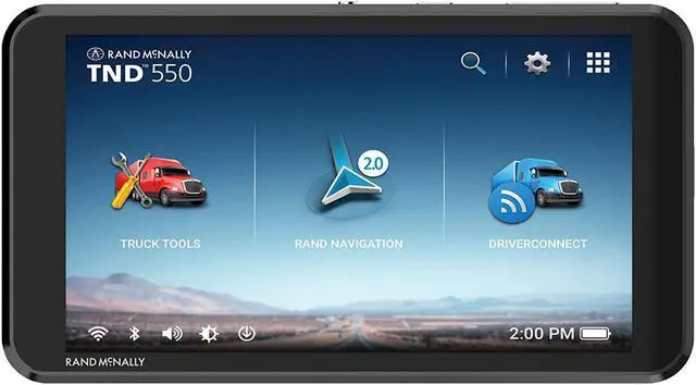 Alt view image 2 of 14 - Rand McNally TND550 TND 5 Inch GPS Truck Navigator with Easy-to-Read Display