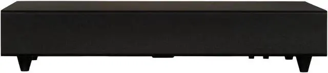 Alt view image 4 of 13 - Theater Solutions by Goldwood 250 Watt 8 Inch Slim Home Theater Subwoofer, Black