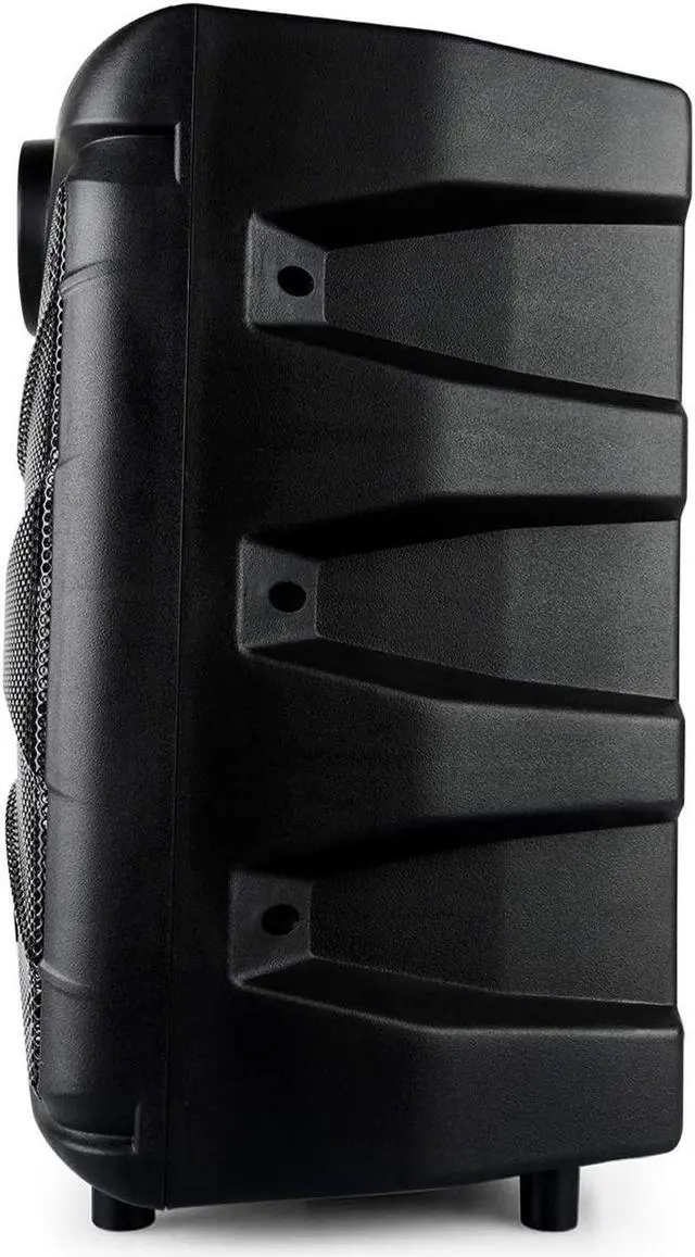 Alt view image 4 of 13 - Dolphin SP-850RBT Portable Bluetooth Speaker with Lights and Handheld Microphone