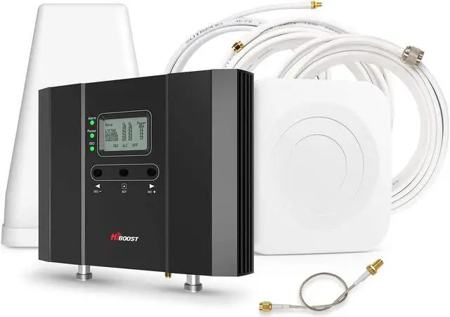 Alt view image 4 of 7 - HiBoost Home 10K Smart Link Cell Phone Signal Booster - Coverage upto 10,000 sq ft. - F15G-5S-BTW