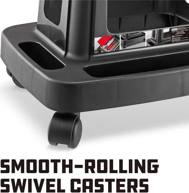 Alt view image 11 of 18 - Powerbuilt Sturdy Heavy Duty Injection Rolling Storage Tray Work Seat - 620526
