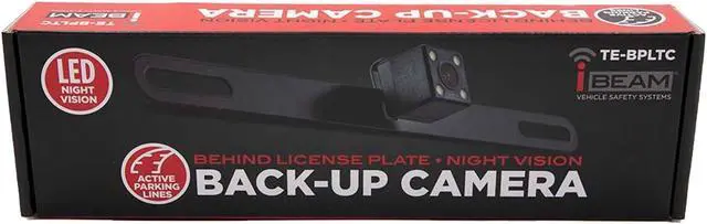 Alt view image 11 of 12 - Behind License Plate Camera with Active Parking Lines