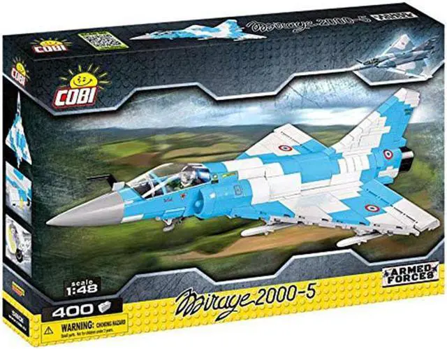 Alt view image 7 of 14 - COBI 5801 Historical Collection Set Brick Model Mirage 2000-5 Plane Building Kit