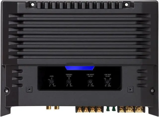 Alt view image 5 of 20 - Sony XMGS100 Monaural 330 Watt MOSFET Class D Car Audio Stereo Amplifier, Black