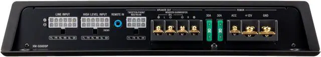 Alt view image 4 of 16 - Sony XMGS6DSP 6/5 Channel Class D Bluetooth Car Audio Stereo Amplifier, Black