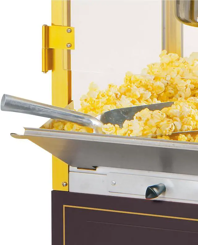 Alt view image 6 of 14 - nostalgia ccp510bk vintage professional popcorn cart-new 8-ounce kettle-53 inches tall-black