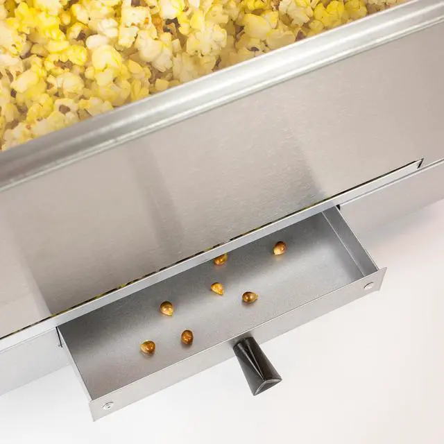 Alt view image 7 of 14 - nostalgia ccp510bk vintage professional popcorn cart-new 8-ounce kettle-53 inches tall-black