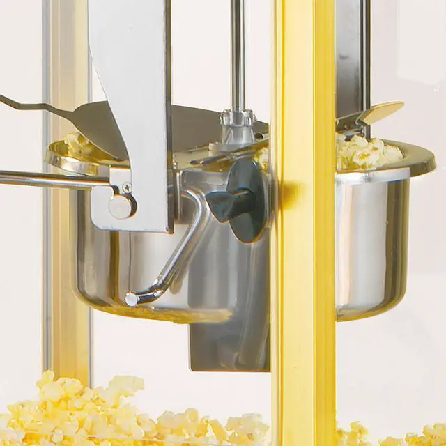 Alt view image 8 of 14 - nostalgia ccp510bk vintage professional popcorn cart-new 8-ounce kettle-53 inches tall-black