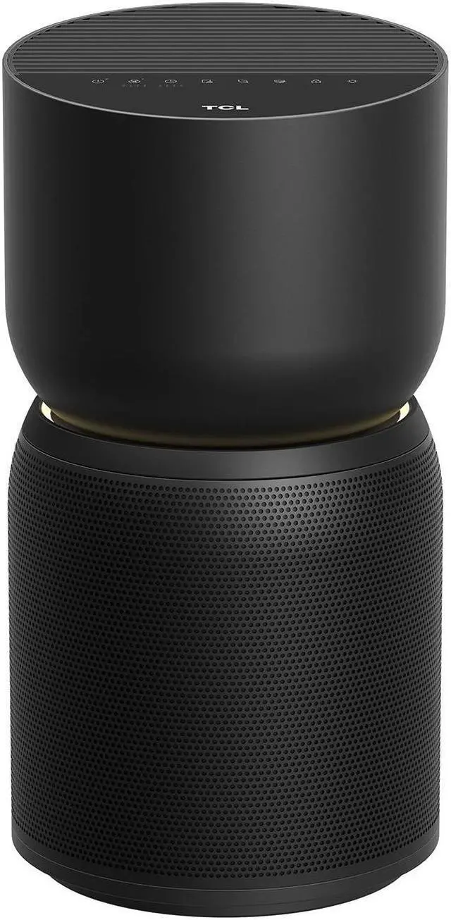 Alt view image 4 of 7 - TCL A315B Breeva A3 Home HEPA H13 Filter Clean Compact Air Purifier 360, Black