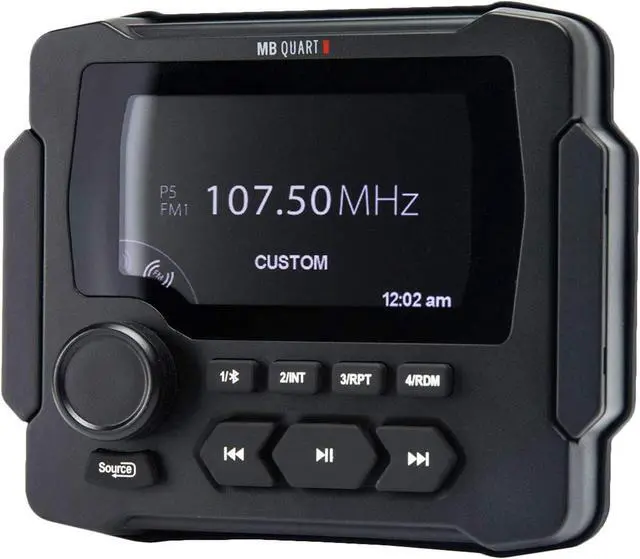 Alt view image 2 of 9 - MB Quart GMR LED Bluetooth Nautic 160 Watt Source Unit Media Player for GMR 3