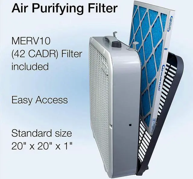 Alt view image 7 of 20 - Lasko Air Flex Air Purifier and Room Fan FF305