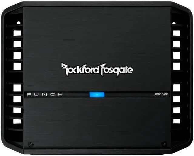 Alt view image 2 of 4 - New Rockford Fosgate P300X2 300W 2 Channel Car Amplifier AB Power Audio Amp